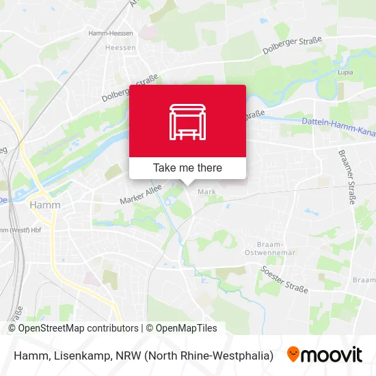 Hamm, Lisenkamp map