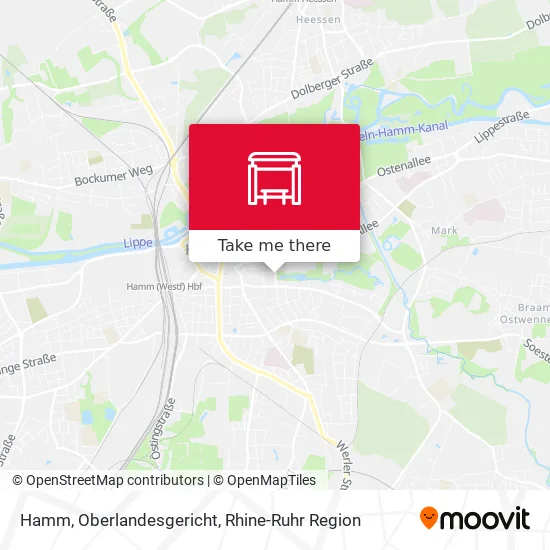 Карта Hamm, Oberlandesgericht