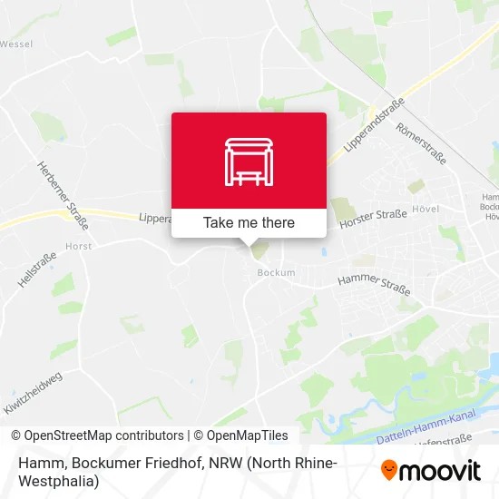 Hamm, Bockumer Friedhof map
