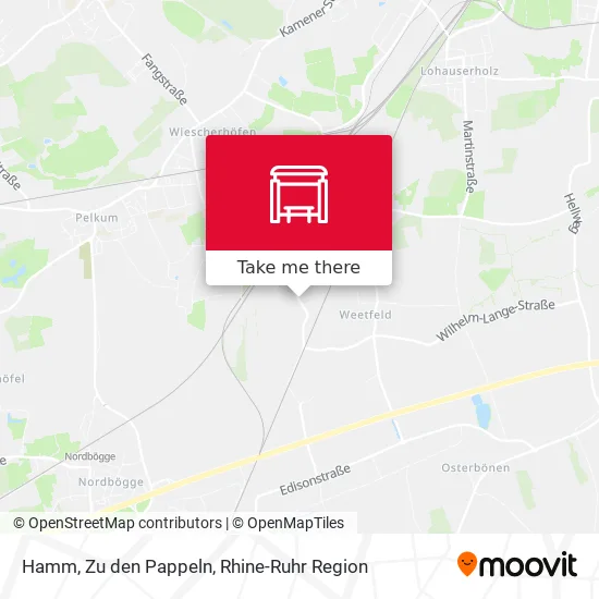 Карта Hamm, Zu den Pappeln