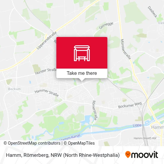 Hamm, Römerberg map