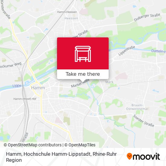 Hamm, Hochschule Hamm-Lippstadt map