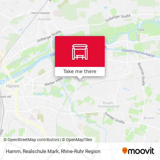 Карта Hamm, Realschule Mark