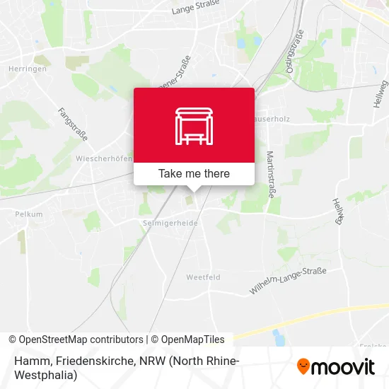 Hamm, Friedenskirche map