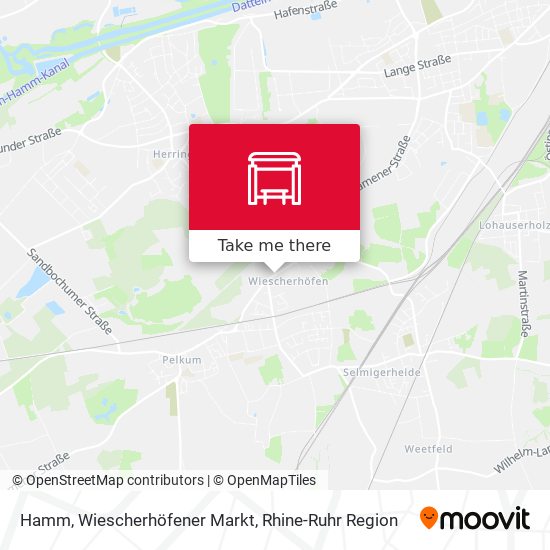 Hamm, Wiescherhöfener Markt map