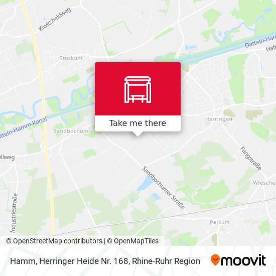 Hamm, Herringer Heide Nr. 168 map