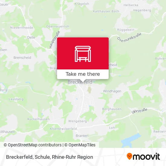 Карта Breckerfeld, Schule