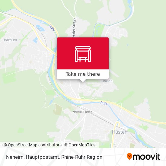 Карта Neheim, Hauptpostamt