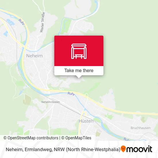 Neheim, Ermlandweg map