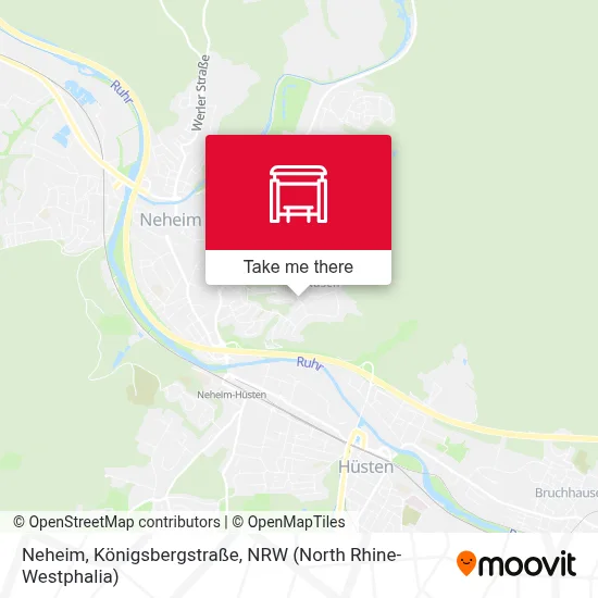 Neheim, Königsbergstraße map