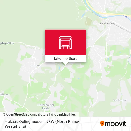 Holzen, Oelinghausen map