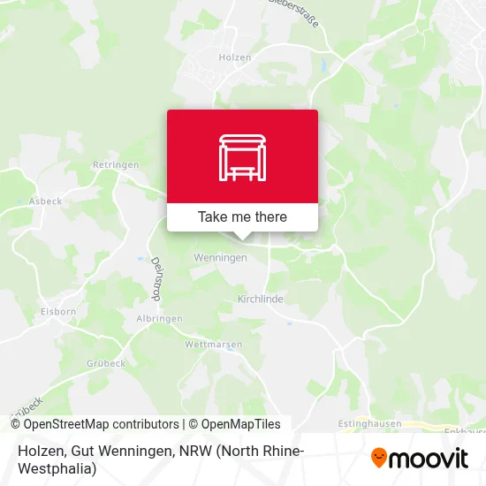 Holzen, Gut Wenningen map