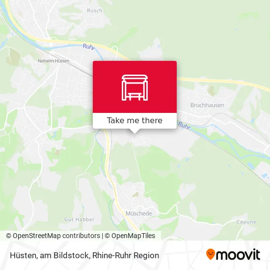 Карта Hüsten, am Bildstock