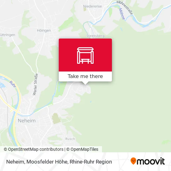 Карта Neheim, Moosfelder Höhe