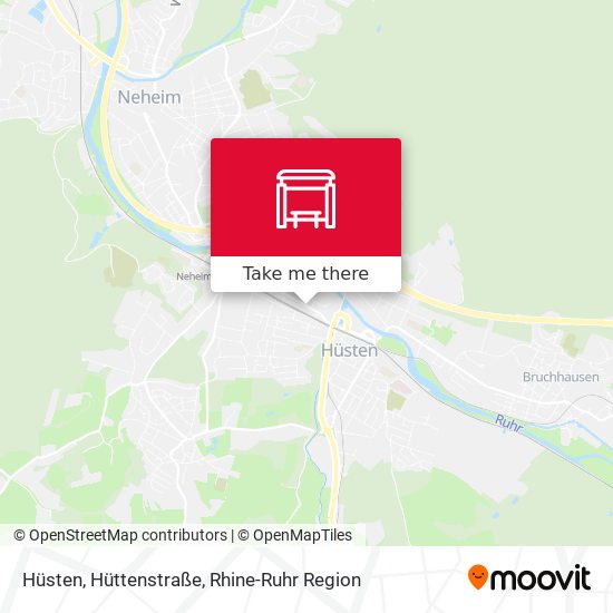 Hüsten, Hüttenstraße map