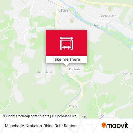 Карта Müschede, Krakeloh