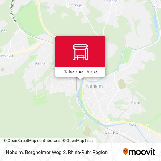 Карта Neheim, Bergheimer Weg 2