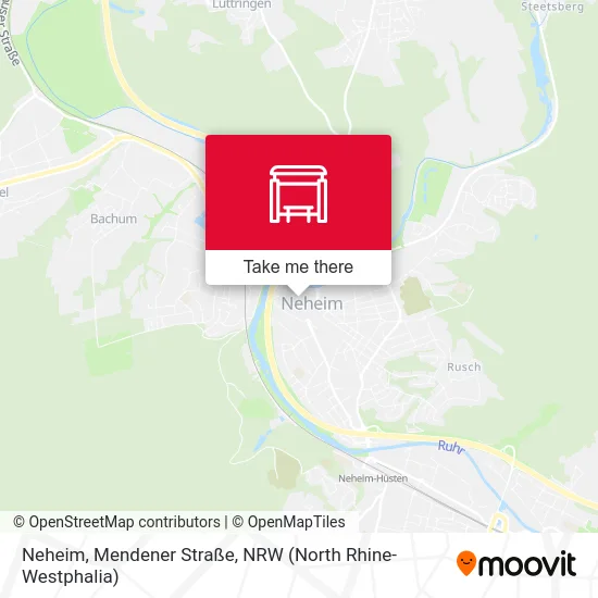 Neheim, Mendener Straße map