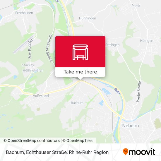 Bachum, Echthauser Straße map