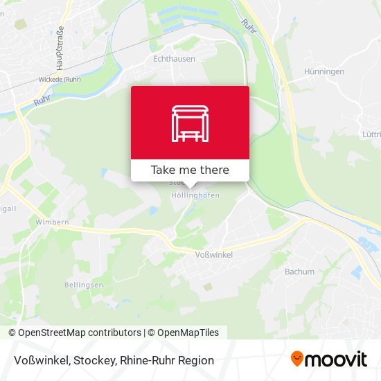 Voßwinkel, Stockey map