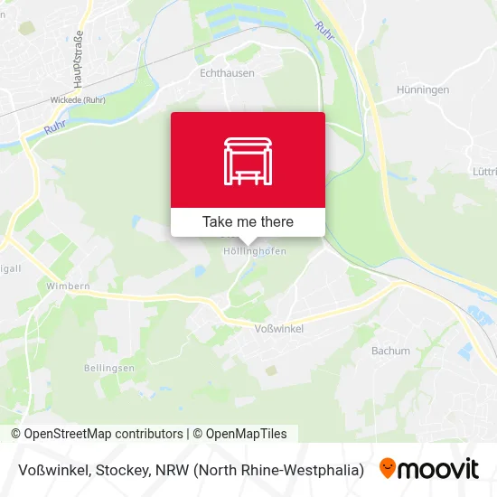 Voßwinkel, Stockey map