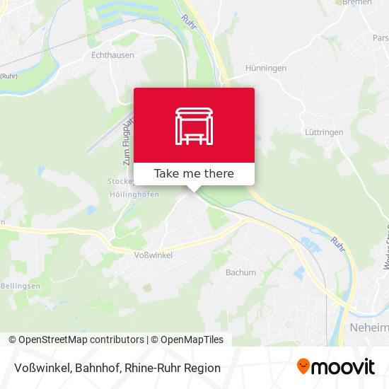 Voßwinkel, Bahnhof map