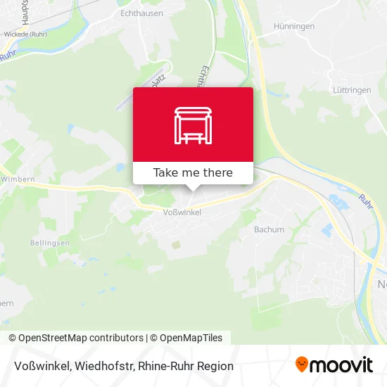 Карта Voßwinkel, Wiedhofstr