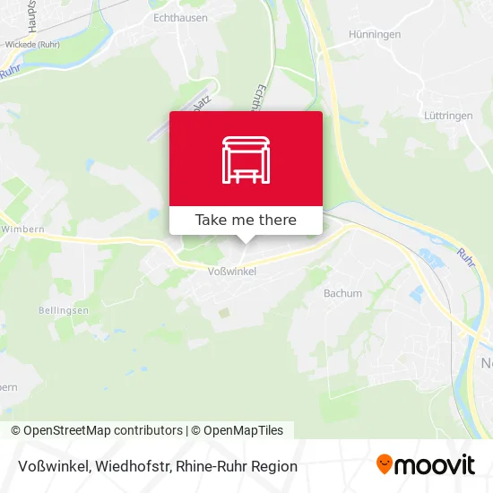 Карта Voßwinkel, Wiedhofstr