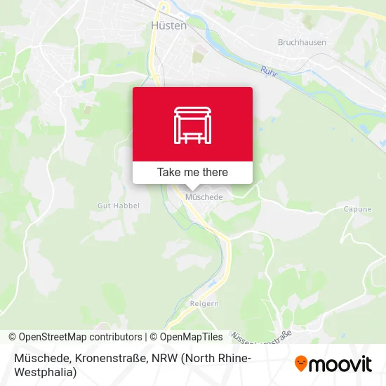 Müschede, Kronenstraße map