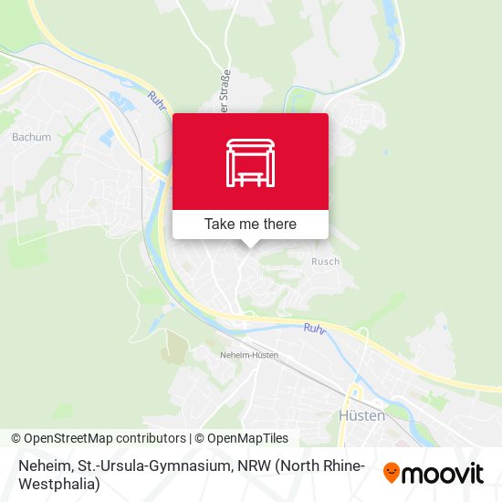 Neheim, St.-Ursula-Gymnasium map