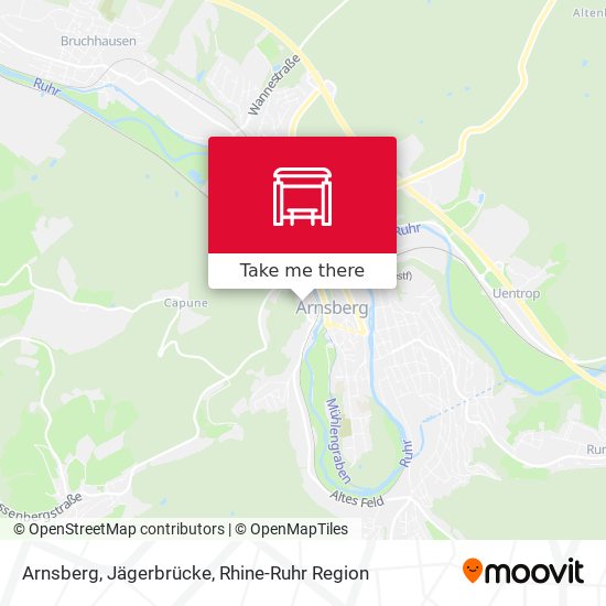 Arnsberg, Jägerbrücke map