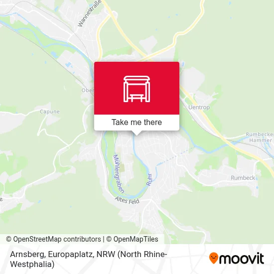 Arnsberg, Europaplatz map