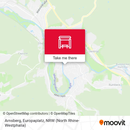 Arnsberg, Europaplatz map