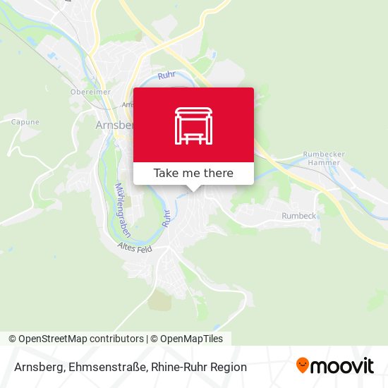 Arnsberg, Ehmsenstraße map