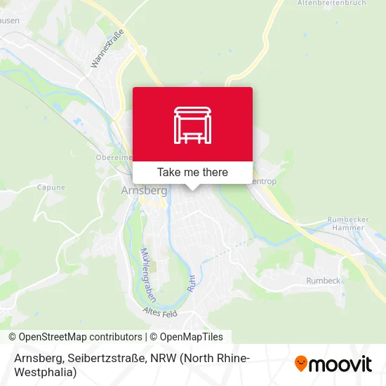 Карта Arnsberg, Seibertzstraße