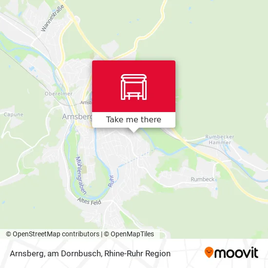 Карта Arnsberg, am Dornbusch