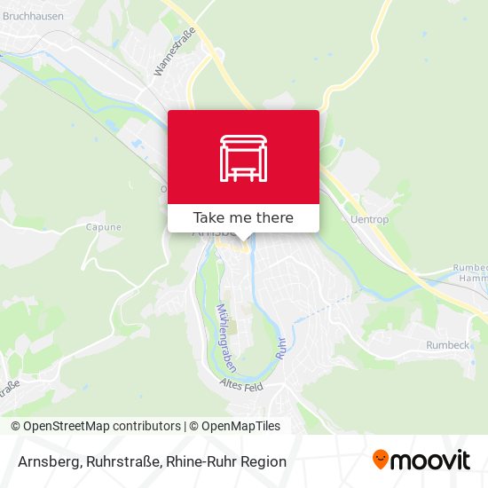 Arnsberg, Ruhrstraße map