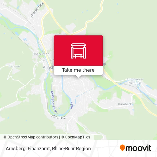 Карта Arnsberg, Finanzamt