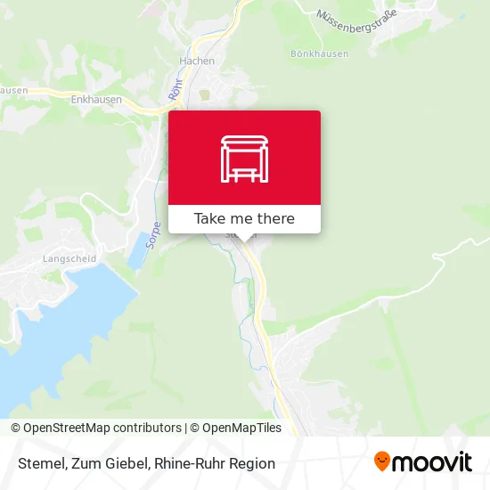 Карта Stemel, Zum Giebel