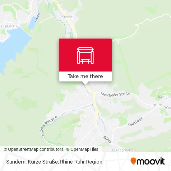 Карта Sundern, Kurze Straße