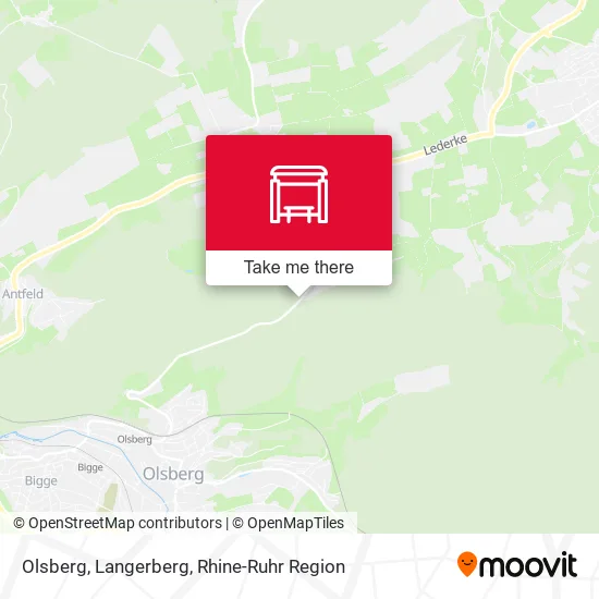 Карта Olsberg, Langerberg