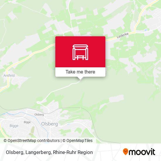 Карта Olsberg, Langerberg