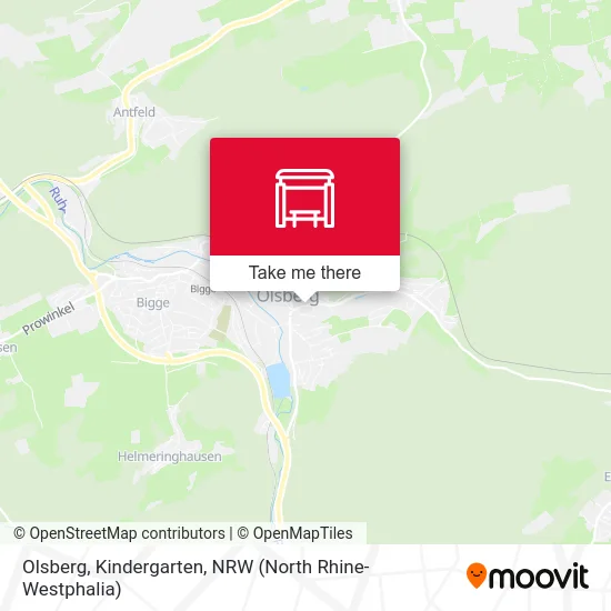 Olsberg, Kindergarten map