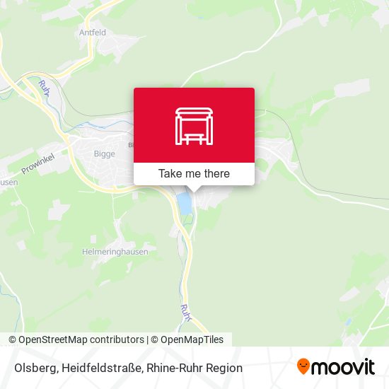 Olsberg, Heidfeldstraße map