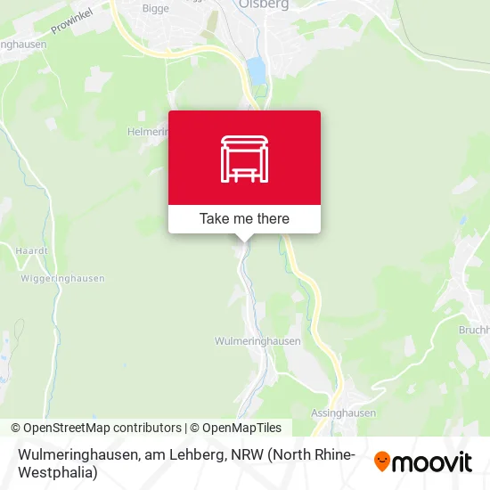 Карта Wulmeringhausen, am Lehberg