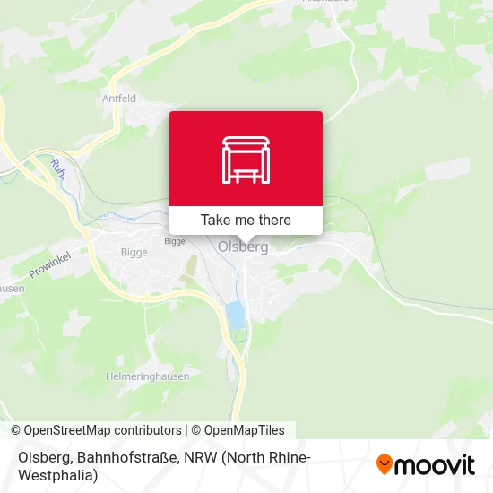 Olsberg, Bahnhofstraße map