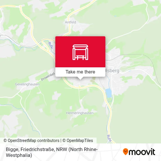Bigge, Friedrichstraße map
