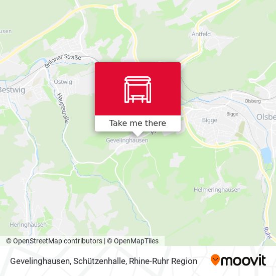 Gevelinghausen, Schützenhalle map