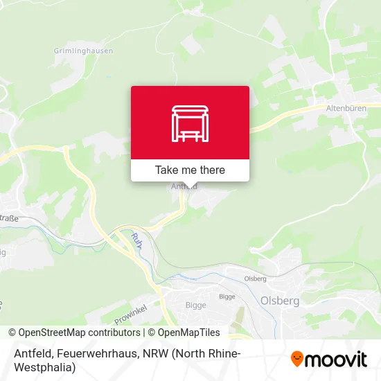 Antfeld, Feuerwehrhaus map