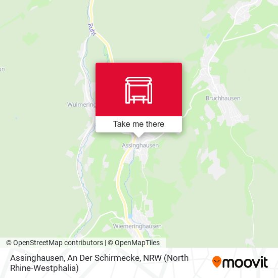 Assinghausen, An Der Schirmecke map